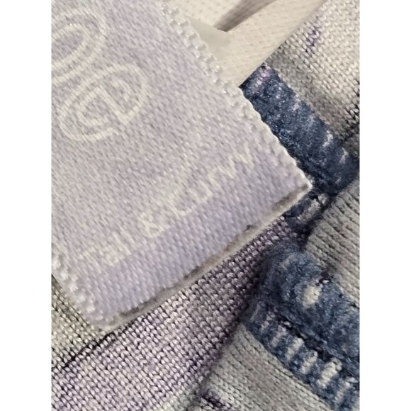 LuLaRoe Womens Leggings Jack Skellington Print Blue Polyester/Spandex Size OS - Picture 3 of 7